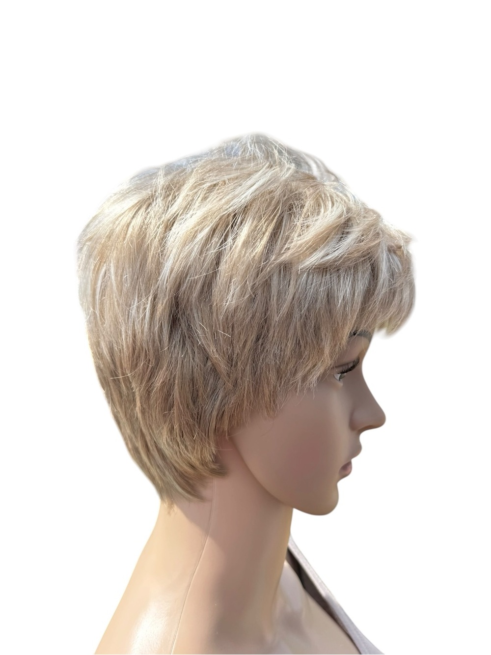 Envy Blonde/golden Blonde Short Pixie Wig Average Size - Picture 2 of 13